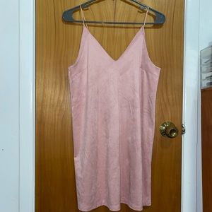 LIKE NEW velvet pink dress